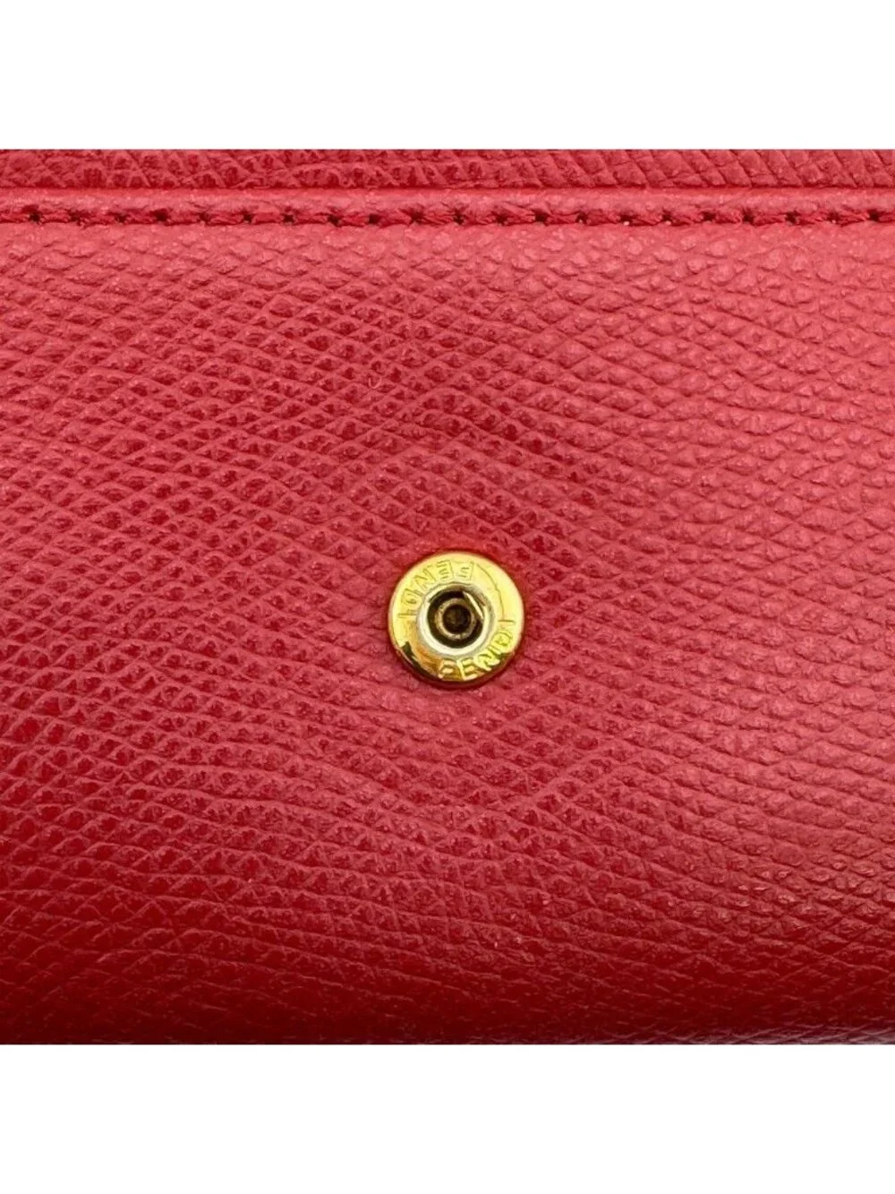 Fendi F's Leather Wallet